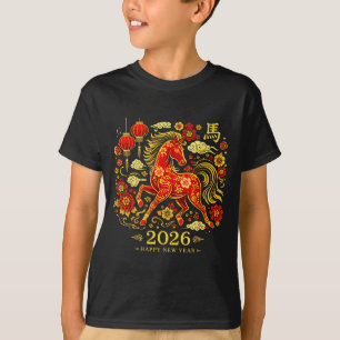 Nova Camisa Cavalo Celebração Zodíaco Chinês