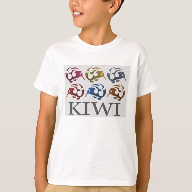 NOVA camisa KIWI de aves da ZEALAND (Frente)