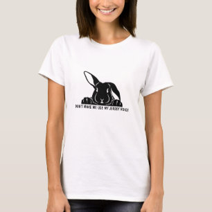 NOVA CAMISETA DE COELHO FUNNY JERSEY