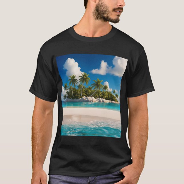 Nova camiseta de design natural (Frente)
