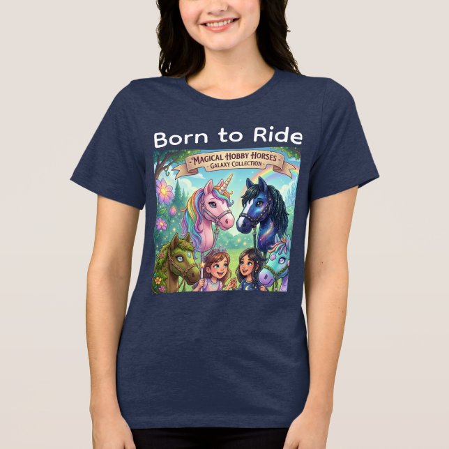 Nova Camiseta de Hobby Horsing – Presente Perfeito (Frente)