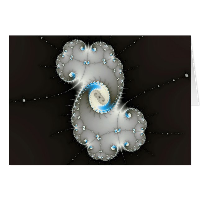 Nova - Cartão Fractal (Frente Horizontal)