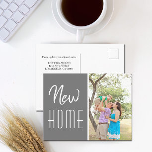 Nova Casa Anúncio de Mudança Personalizado com Fot