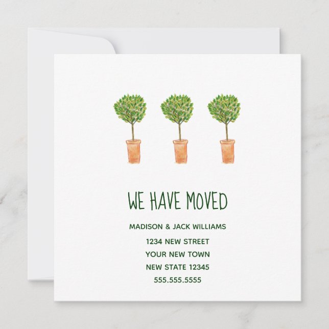 Nova Casa | Mudança de endereço | Anúncio de mudan (Frente)