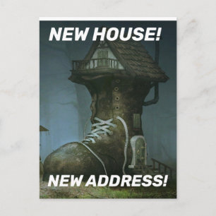 NOVA CASA NOVO ENDEREÇO! CARTÕES POSTAIS DA CASA D