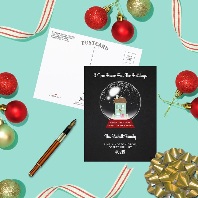 Nova Casa Para Férias | Anúncio de mudança (Criador carregado)