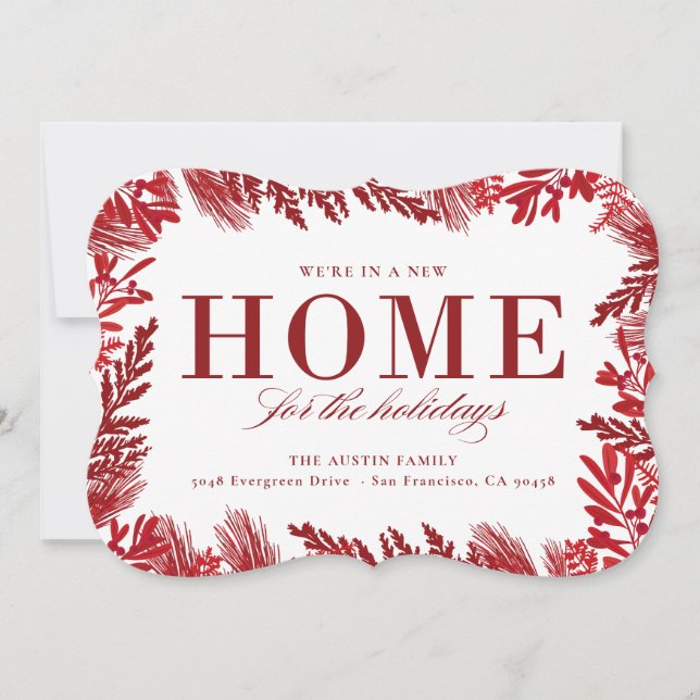 Nova casa para o anúncio comovente dos feriados (Frente)