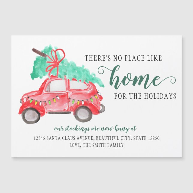 Nova casa para o anúncio de mudança de feriado de  (Frente)