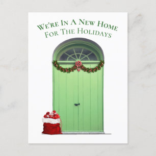 Nova casa para o Modelo da porta verde de feriados