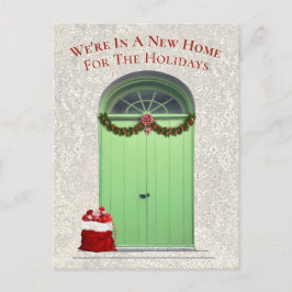 Nova casa para o Modelo da porta verde de feriados