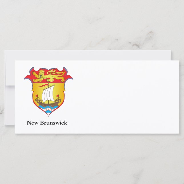 Nova casaco de armas de Brunswick (Frente)