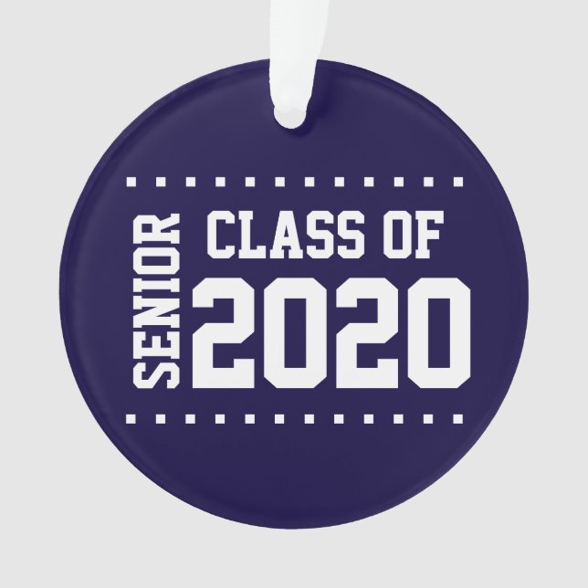 Nova Classe Personalizável de Ornamento 2020 (Frente)
