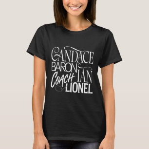 Nova equipe candace baron coleman camisa ian trein