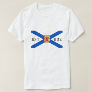 Nova Escócia camisa nova scotia 902 bandeira Editá