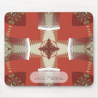 Nova Idade da Arte Medieval com Nome Mousepad