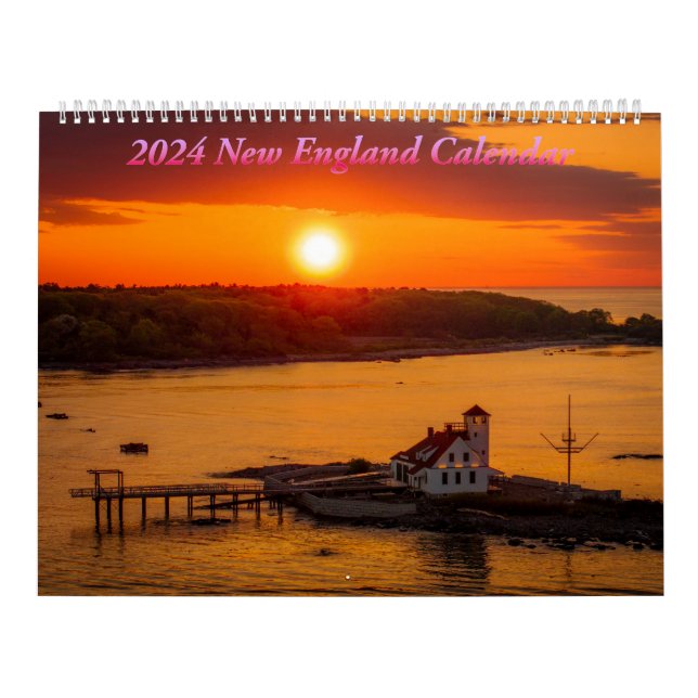Nova Inglaterra através do calendário das estações (Capa)