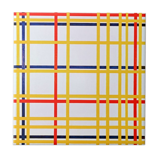 Nova Iorque do Piet Mondrian, Digitalmente Avançad (Frente)
