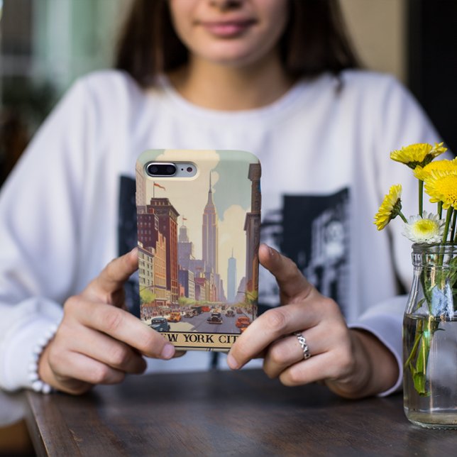 Nova Iorque Poster viagens vintage (Criador carregado)