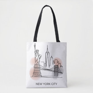 Nova Iorque Skyline Tote Bag para Mulheres