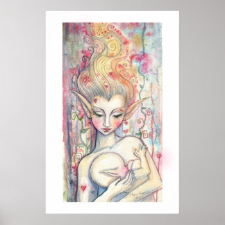 Nova Mãe Fada Mãe e Poster Infantil