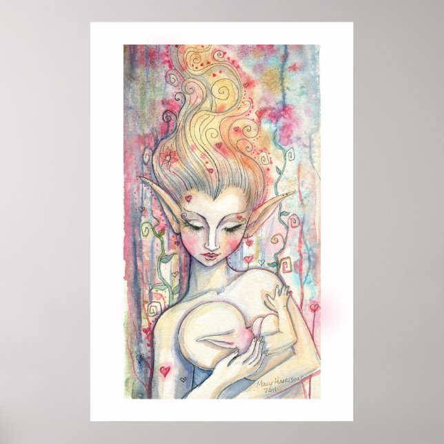 Nova Mãe Fada Mãe e Poster Infantil (Frente)