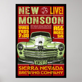 Nova Monson Sierra Nevada Brewing CO 2013 Poster