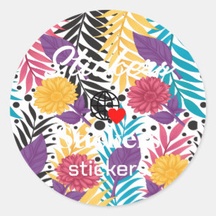 Nova personalização dos adesivos de logotipo de te