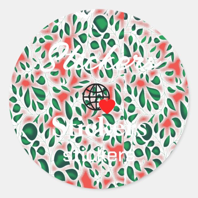 Nova personalização dos adesivos de logotipo de te (Frente)