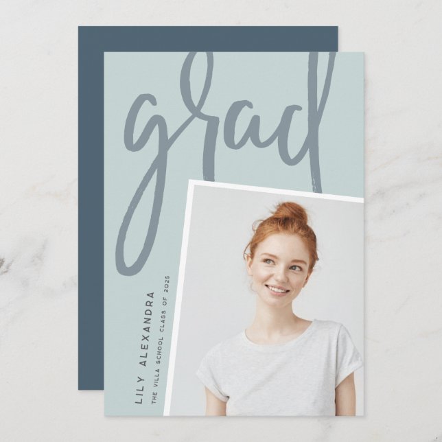 Nova Perspectiva | Anúncio de Graduação de Fotos (Frente/Verso)