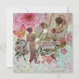 Nova placa de saudação plana