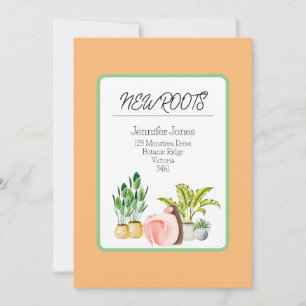 Nova Raiz/Cartão de Anúncio de Movimentação