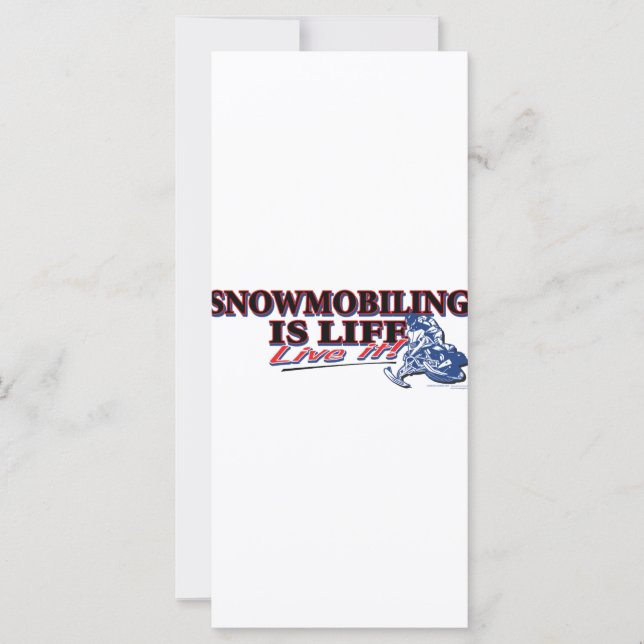 NOVA SNOWMOBILING-IS-LIFE (Frente)