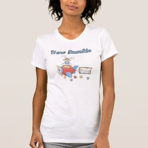 Nova tia - Camisetas e presentes de avião