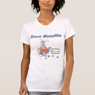 Nova tia - Camisetas e presentes de avião