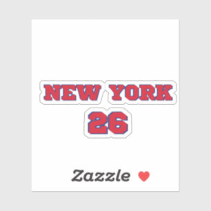 Nova York 26 Adesivo Espírito Atlético - NYC 2026