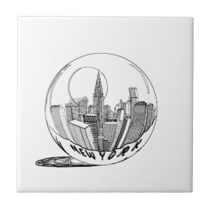 Nova York numa bola de vidro