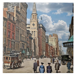 Nova York, NY – Subindo a Quinta Avenida a partir 