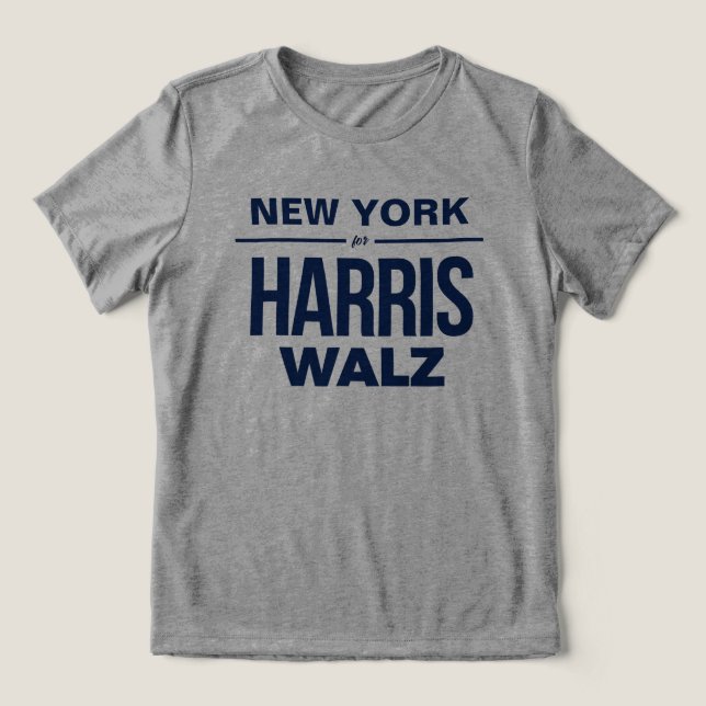 Nova York para Harris Walz (Design frontal)