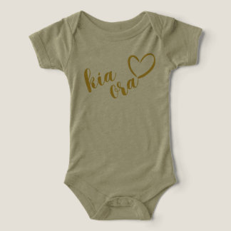 NOVA ZEALAND KIA ORA MAORI DOURADO SCRIPT NOME NZ