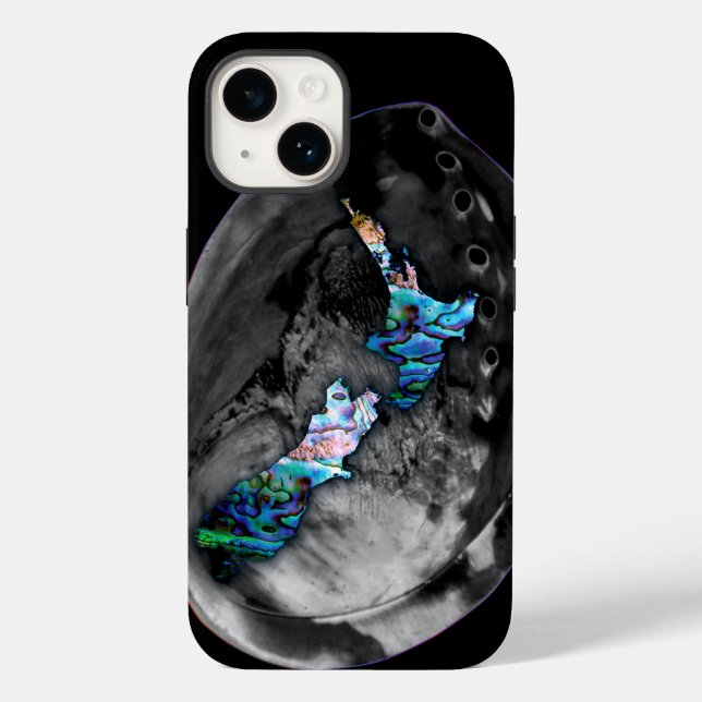 NOVA ZEALAND KIWI MAP PAUA (Verso)