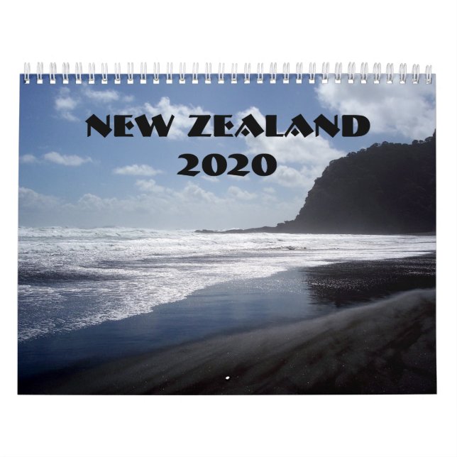 Nova Zelândia - Calendário 2020 (Capa)