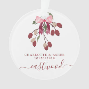 Novamente Presente Sr. e Sra. Enfeites de natal