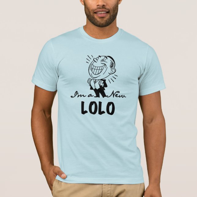 Novas camisetas e presentes do Lolo sorridentes (Frente)