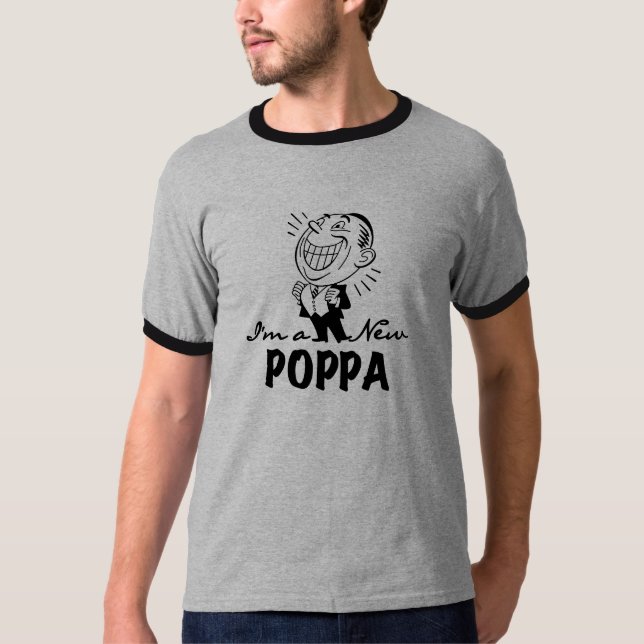 Novas camisetas e presentes populares sorridentes (Frente)