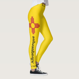 Novas leggings no céu grande do México: Calças mov