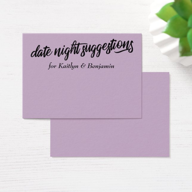 Novas Sugestões de Data e Noite Pálidas (Mesa)
