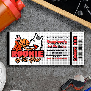 Novato do Ano - Convite para Ingresso de Basquete