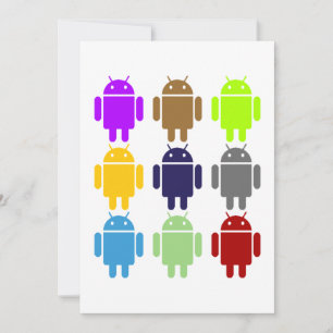 Nove Droides de Inseto (Android Multicolorido)
