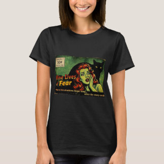 Nove Vidas de Medo – Edição Nº 1 Camiseta Retro de