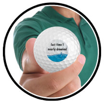 Novelty Golf Balls Engraçado